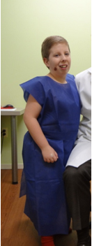 Brennen at his post-operative visit